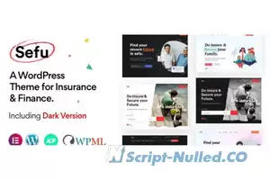 Sefu v0.1.6 - Insurance & Finance WordPress Theme