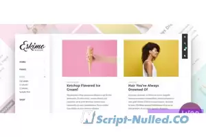 Eskimo v1.8.3 - Minimal Personal WordPress Blog & Shop Theme
