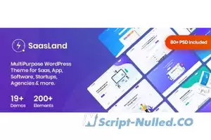 SaasLand v3.5.9 - MultiPurpose Theme for Saas & Startup