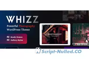 Whizz v2.3.1 - Photography WordPress for Photography