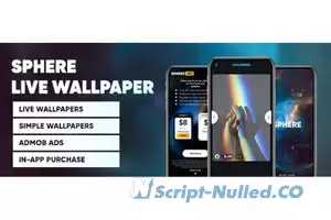 Sphere 1.0.1 - Live Wallpaper App | Android Wallpaper app with admin panel (Laravel)