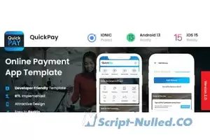 QuickPay v3.1 - 2 App Template - Online Bill Payment App