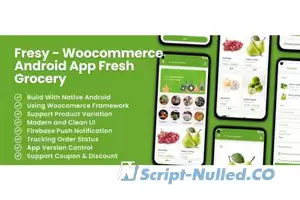 Fresy v2.0 - Woocommerce Android App Fresh Grocery