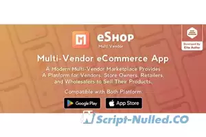 eShop v2.2.0 - Multi Vendor eCommerce App & eCommerce Vendor Marketplace Flutter App