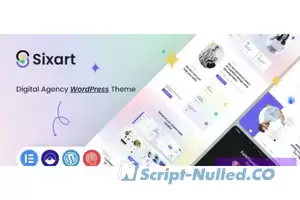 Sixart v1.0.1 - Digital Agency WordPress Theme