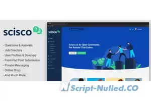 Scisco v1.5 - Questions and Answers WordPress Theme