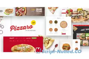 Pizzaro v1.3.13 - Fast Food & Restaurant WooCommerce Theme