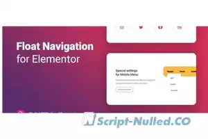 Floater v1.0.5 - Sticky Navigation Menu for Elementor