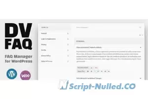 DV FAQ v1.3.2 - Advanced WordPress FAQ Plugin