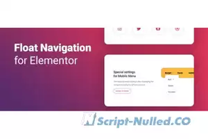 Floater v1.0.5 - Sticky Navigation Menu for Elementor