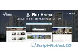 Flex Home v2.42.0 - Laravel Real Estate Multilingual System