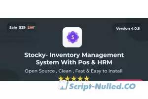 Stocky v4.0.5 - POS with Inventory Management & HRM