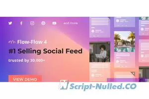 Flow-Flow v4.9.3 - WordPress Social Stream Plugin