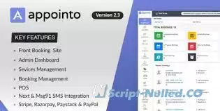 Appointo v2.3.6 - Booking Management System - nulled