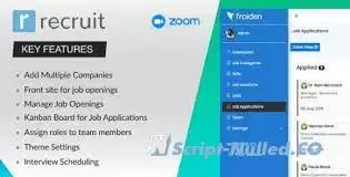 Recruit v2.3.8 - Recruitment Manager - nulled