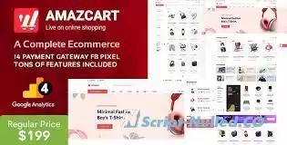 AmazCart v3.6 - Laravel Ecommerce System CMS - nulled