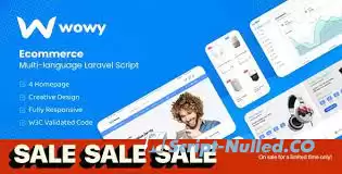 Wowy v1.18 - Multi-language Laravel eCommerce Script