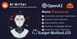 AI Writer SaaS v1.0 - Powerful Automatic Content Generator Tools & Writing Assistant