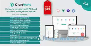 ClanVent v3.3 - Inventory with POS and Accounts Management System