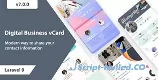 VCard SaaS v7.1.0 - Digital Business Card Builder SaaS - Laravel VCard Saas