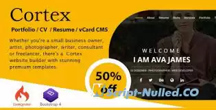 Cortex Portfolio / CV / Resume / vCard CMS v1.2