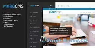 MaroCMS v3.1 - Business CMS