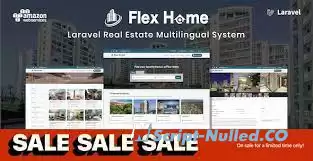 Flex Home v2.42.0 - Laravel Real Estate Multilingual System - nulled