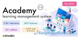 Academy v5.12 - Learning Management System - nulled