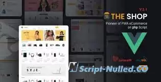 The Shop v2.0 - PWA eCommerce cms - nulled