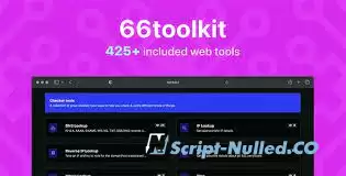 66toolkit v13.0.0 - Ultimate Web Tools System (SAAS) - nulled