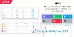 HMS - Laravel Hospital Management System - Appointment Booking v12.0.0