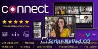 Connect v2.2.0 - Video Conference, Online Meetings, Live Class & Webinar, Whiteboard, Live Chat - nulled