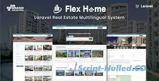 Flex Home v2.40.0 - Laravel Real Estate Multilingual System - nulled