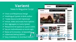 Varient v2.1.1 - News & Magazine Script - nulled