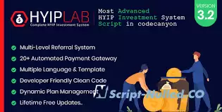 HYIPLAB v3.2 - Complete HYIP Investment System - nulled