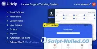 Uhelp v1.2.2 - Helpdesk Support Ticketing System