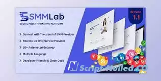 SMMLab v2.0 - Social Media Marketing SMM Platform - nulled