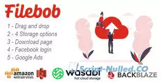 Filebob v1.7.0 - File Sharing And Storage Platform (SAAS) - nulled