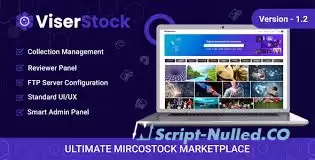 ViserStock v1.0 - Ultimate Microstock Marketplace - nulled