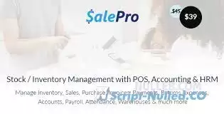 SalePro v3.7.0 - POS, Inventory Management System with HRM & Accounting - nulled