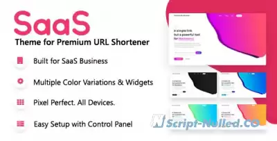 SaaS Theme for Premium URL Shortener v4.1