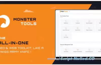 MonsterTools v1.3.1 - The All-in-One SEO & Web Toolkit, like a Swiss Army Knife - nulled