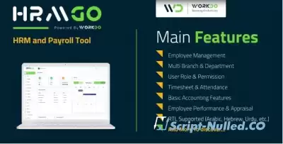 HRMGo v5.5 - HRM and Payroll Tool - nulled