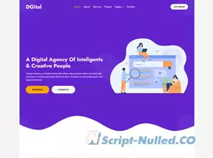 DGITAL CSS TEMPLATE