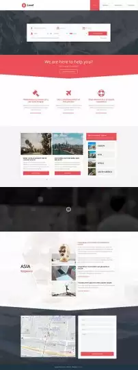 Level HTML Template