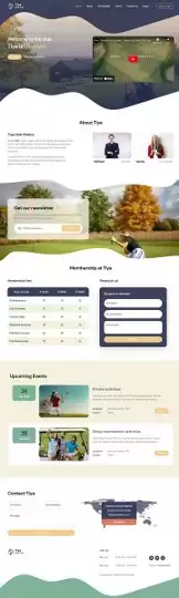 Tiya Golf Club Template