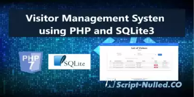 Visitor Management System in PHP and SQLite3 Source Code Free Download