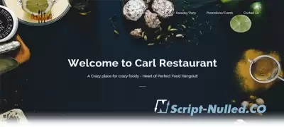 Restaurant Website In JavaScript With Source Code