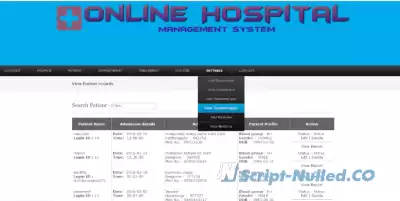 Online Hospital Management System In PHP With Source Code