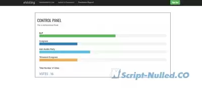 Online Voting System In PHP With Source Code